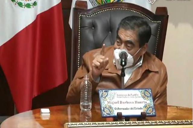 No hay levantones en Puebla, afirma el gobernador Barbosa