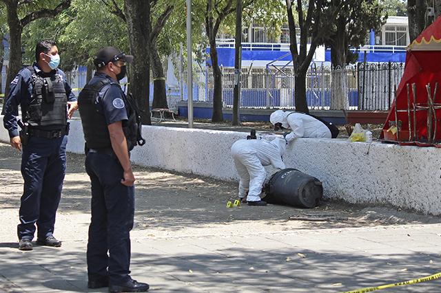 Hallan restos humanos en Parque de las Ninfas en Puebla
