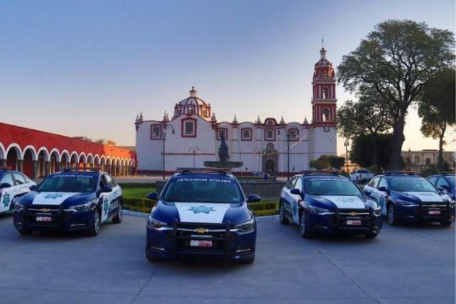 Refuerzan seguridad con nuevas patrullas en San Pedro Cholula
