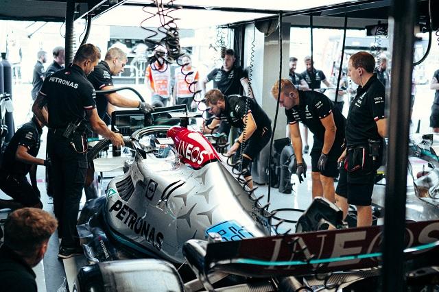 Mercedes echó a andar su nuevo motor para temporada 2023 de la F1