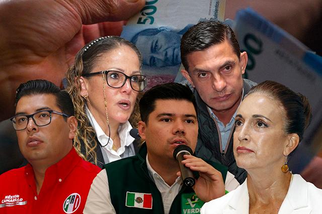 Opacidad y opulencia, salario de dirigentes de partidos políticos en Puebla 