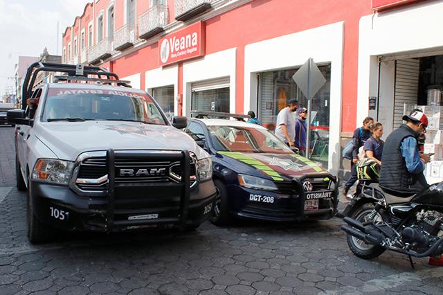 Operativo contra ambulantes en Puebla deja una mujer herida 