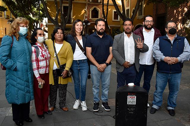 Claudistas marcharán en Puebla por la consulta de revocación