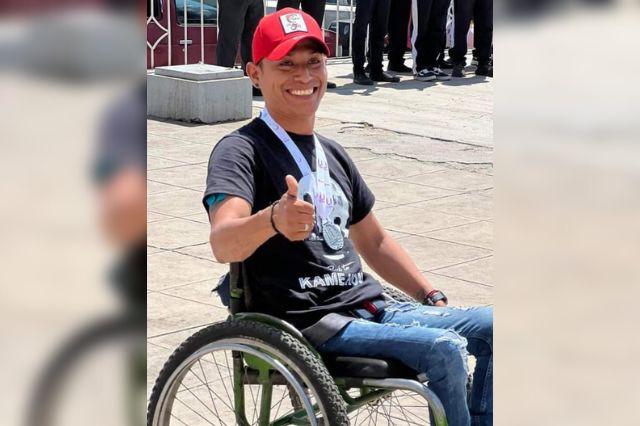Paraciclista de Acatlán de Osorio gana dos medallas en juegos nacionales