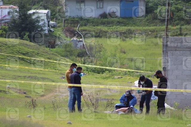 Hallan cadáver con huellas de violencia, en el sur de Puebla
