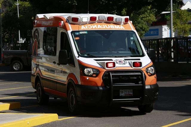 Nuevas ambulancias para Protección Civil en Puebla capital