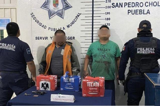 Policía de San Pedro detiene a presuntos asaltantes de Oxxo
