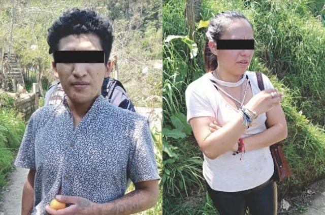 Policía de Teziutlán detiene a pareja señalada por robo de tanques de gas