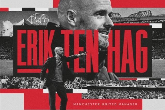 Manchester United anuncia a Erik ten Hag como su nuevo técnico