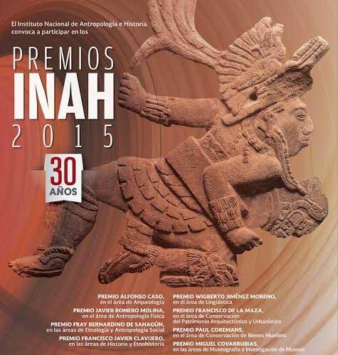 Premios INAH cumplen 30 años reconociendo el trabajo de investigación