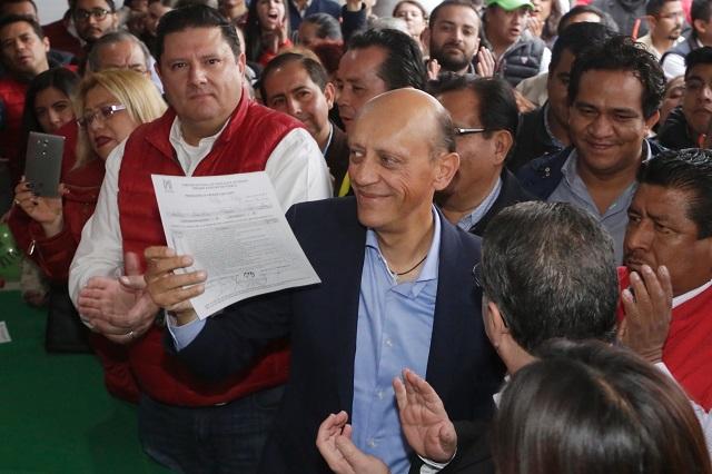 Lastiri y Ceja cierran registros para candidatos federales del PRI