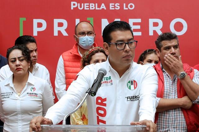 Tras derrota del PRI Camarillo pide fijar responsabilidades
