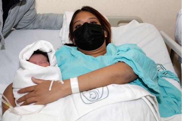 Primer bebé de 2023 en Puebla: Yamileth nace en IMSS La Margarita (video)