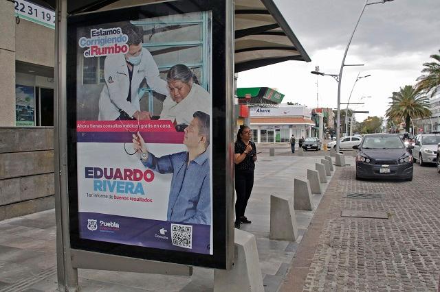 Ayuntamiento alista licitación para espacios de publicidad en Puebla
