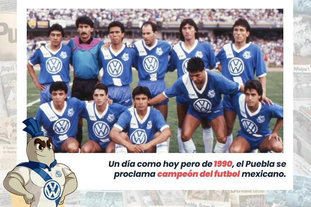 El Campeonísimo del Club Puebla cumple 32 años