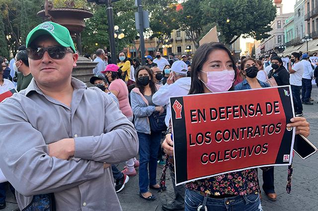 Puebla: sindicatos denuncian que el salario mínimo es insuficiente