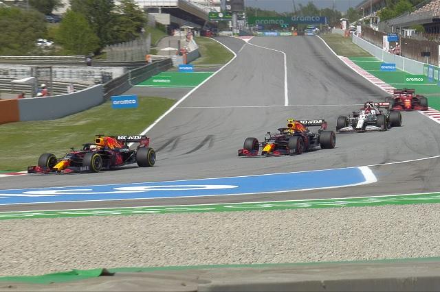 Red Bull y Checo sufren en los segundos libres del GP de España
