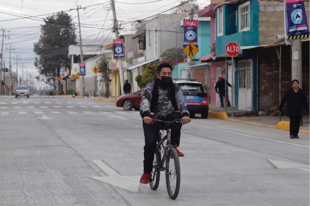 Rehabilitan calle Camino Nacional en Romero Vargas 