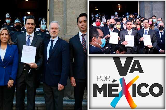 Va por México impugna ante SCJN la revocación de mandato