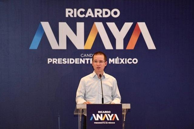 Ricardo Anaya exige que el Senado apruebe ya la eliminación del fuero