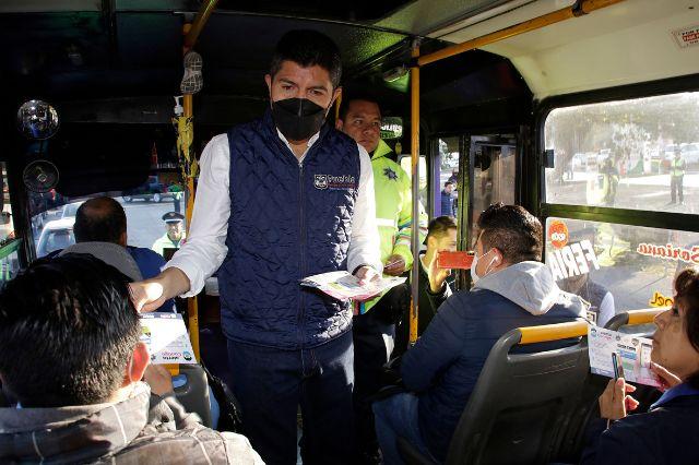 Robo a transporte público en Puebla: capturan a 619 ladrones en la ciudad
