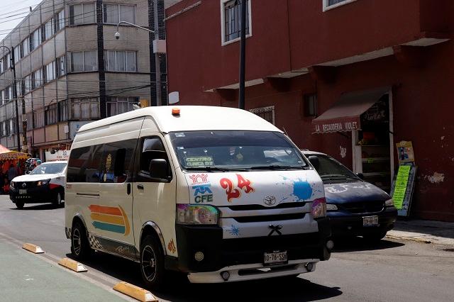 Ruta 24 atropella a mujer de la tercera edad en centro de Puebla