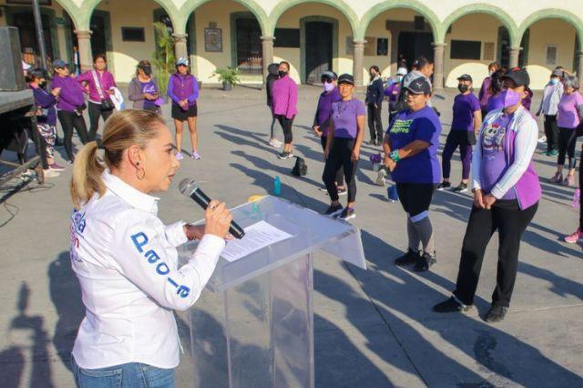 San Pedro Cholula: realizan actividades conmemorativas por el 8M