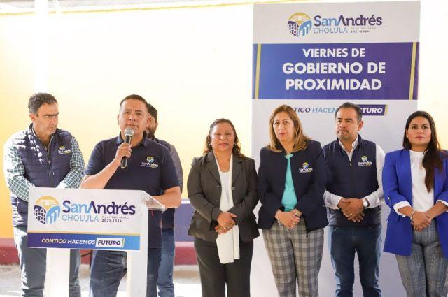 San Andrés Cholula realiza jornada de proximidad en San Francisco Acatepec