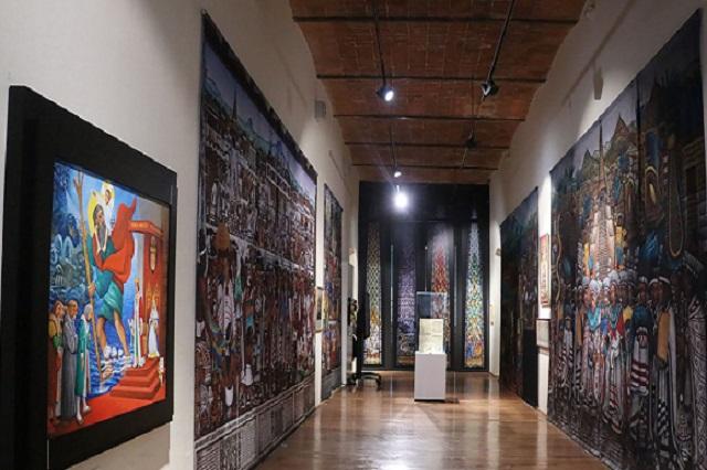 Museo de Cholula alberga obra de muralista Xochitiotzin 
