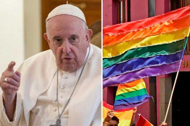 “Ser homosexual no es un delito, pero sí pecado”: Papa Francisco