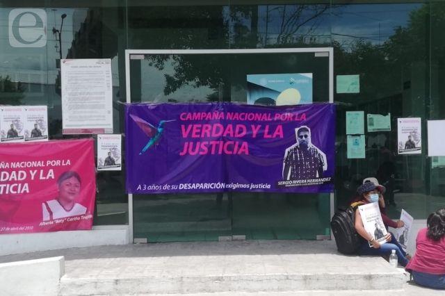 Acusan tortuguismo en búsqueda del activista Sergio Rivera