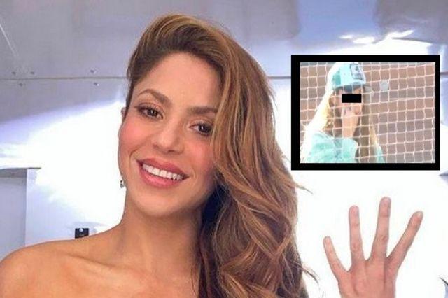 ¿Shakira le hizo la Britney-señal a Piqué en partido de su hijo?