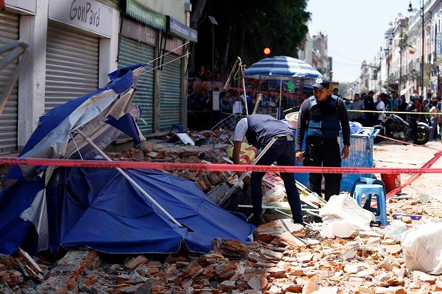 Puebla, una ciudad que empezó a caerse a pedazos por el sismo