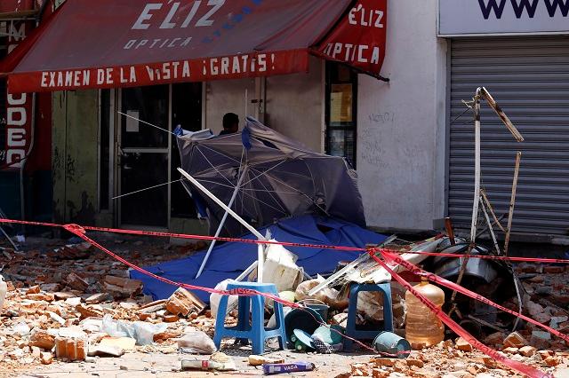 Puebla, una ciudad que empezó a caerse a pedazos por el sismo
