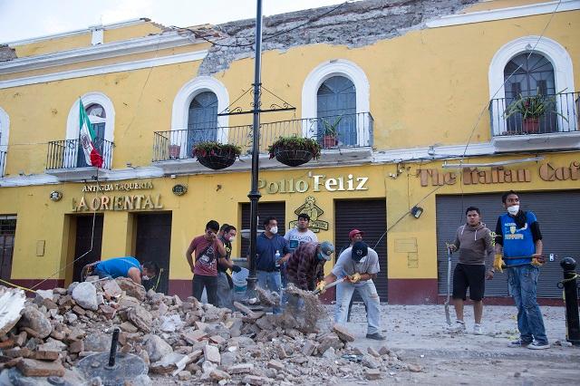 Sismo 19S: Federación anuncia reconstrucción de 589 inmuebles en Puebla
