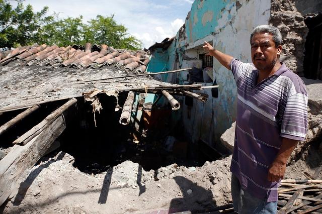 En alta pobreza los municipios golpeados por sismo en Puebla