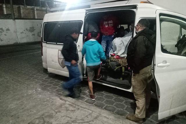 Detienen a 17 migrantes hondureños en Tehuacán