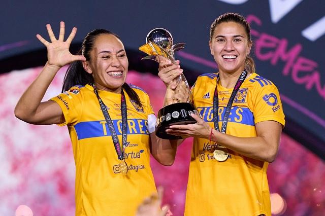 Tigres Femenil consigue su quinto título con victoria sobre América