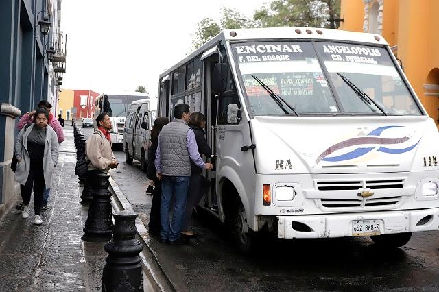 Queda análisis del alza al pasaje en nuevo gobierno de Puebla