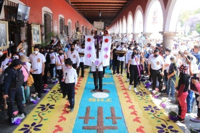 Reportan derrama económica de 10 mdp por Semana Santa en Cholula