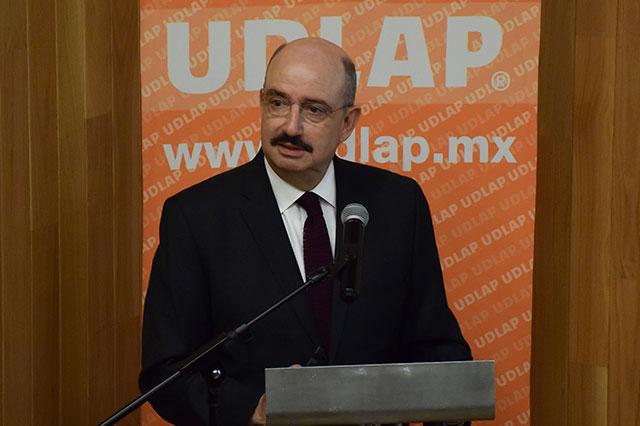 Carlos de Icaza, subsecretario de SRE dictó conferencia en la Udlap