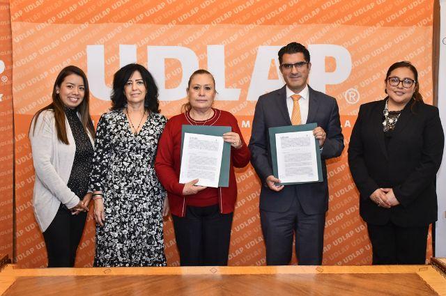 UDLAP firma convenio con el Colegio Liceo Británico de México 