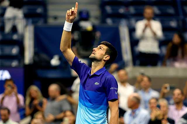 US Open: Djokovic está en la semifinal y apunta al Grand Slam 21