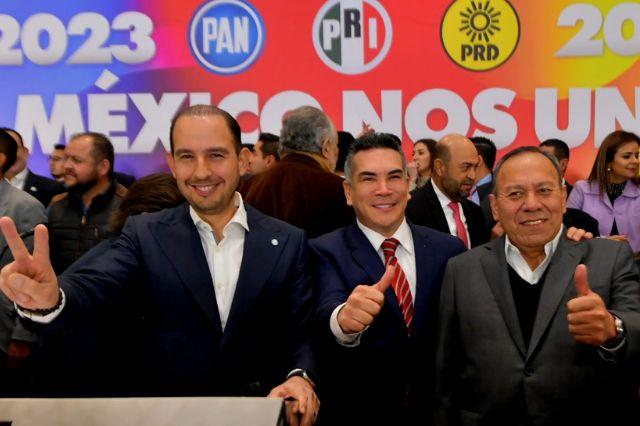 Va por México: coalición resurge y asigna próximas candidaturas
