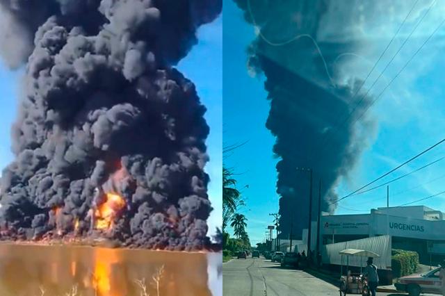 Veracruz: explosión en refinería Lázaro Cárdenas deja 5 lesionados