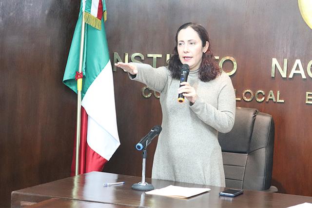 Verónica Sandoval llega al INE Puebla para sustituir a Rodríguez del Castillo