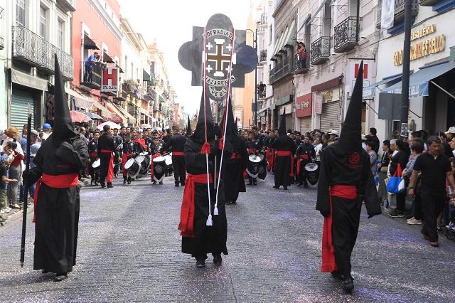 Confirman procesión de Viernes Santo en Puebla