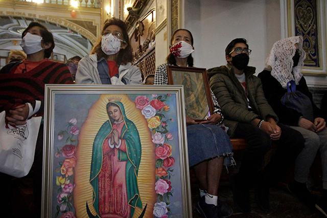 Virgen de Guadalupe: poblanos llegan a La Villita con fe y devoción