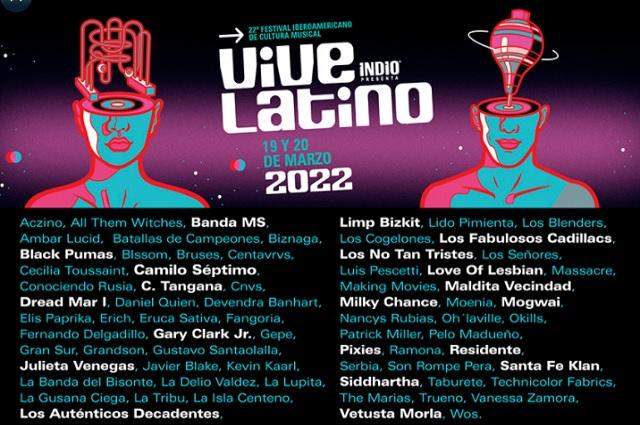 Vive Latino 2022 revela quiénes serán parte de su próxima edición