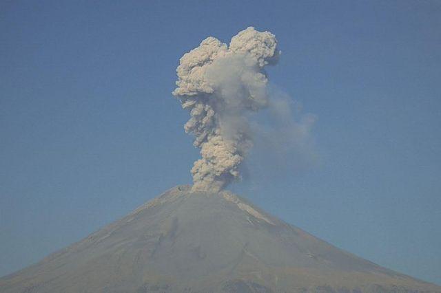 Volcán Popocatépetl: PC alerta posible caída de ceniza en Puebla